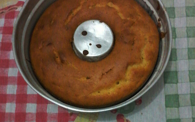 Bolo de leite quente
