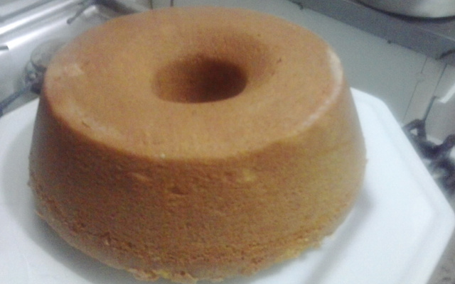 Bolo de farinha de milho