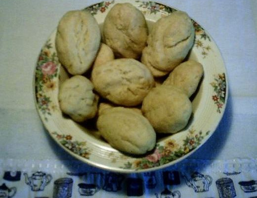 Pão caseiro com fermento em pó da Denise