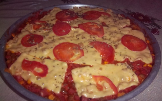 Massa de pizza mineira