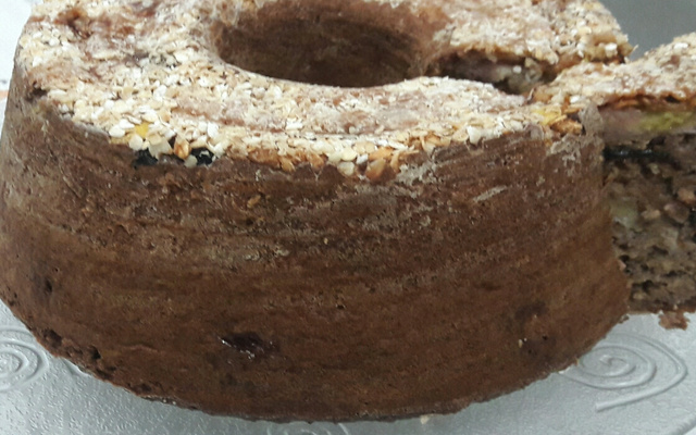 Bolo de banana FIT