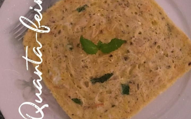 Omelete de micro-ondas fit