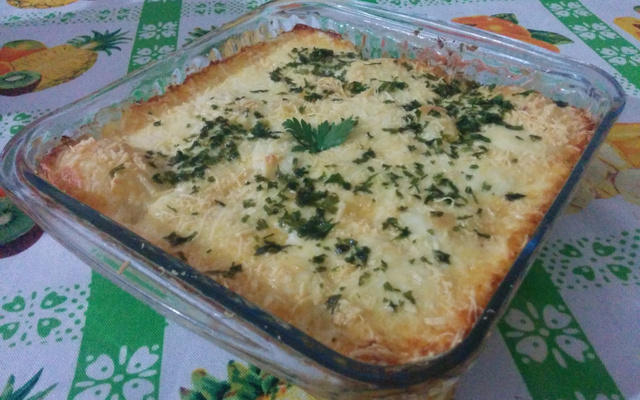 Batata gratinada