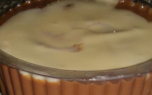 Mousse de nutella com leite ninho