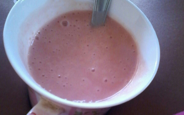 Vitamina de goiaba para comer de colher