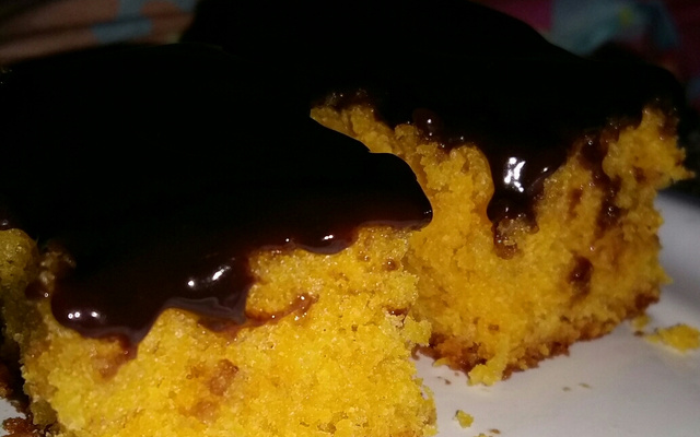 Bolo de cenoura fofinho