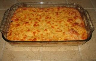 Frango com batata flutuante