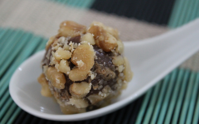 Brigadeiro com nozes