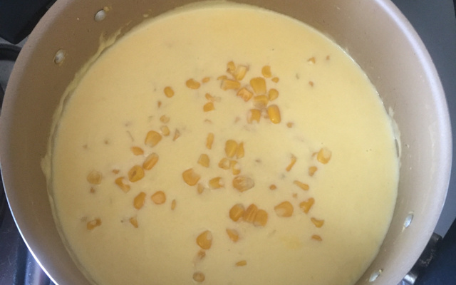 Creme de milho fácil