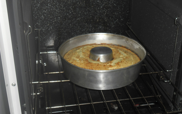 Bolo queijadinha delicioso