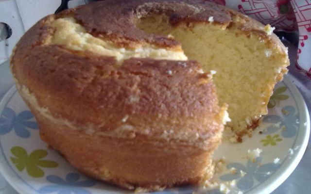 Bolo fofíssimo para chá da tarde