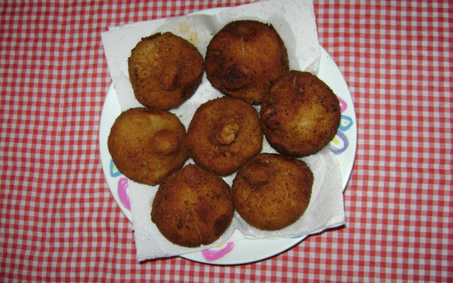 Coxinha fácil de galinha