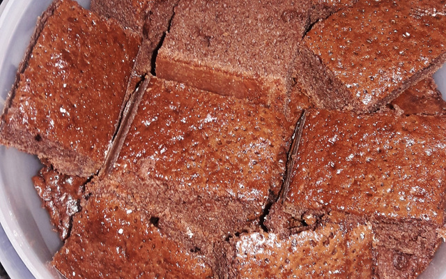 Bolo de chocolate simples