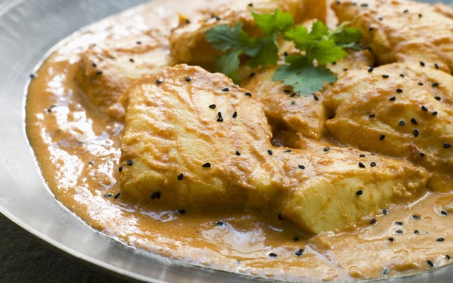 Peixe ao Molho de Curry