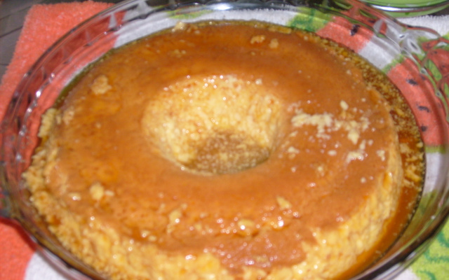 Pudim de leite Moça prático