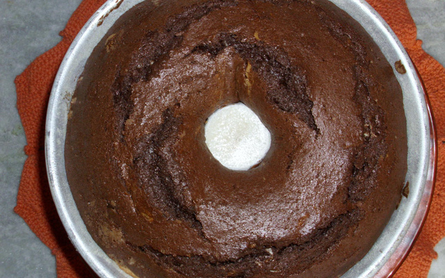 Bolo frapê com champagne