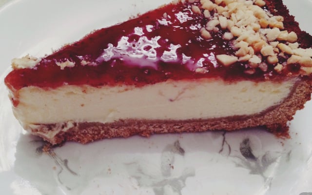 Cheesecake de morango