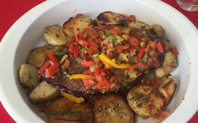 Picanha no forno (sabor churrasco)