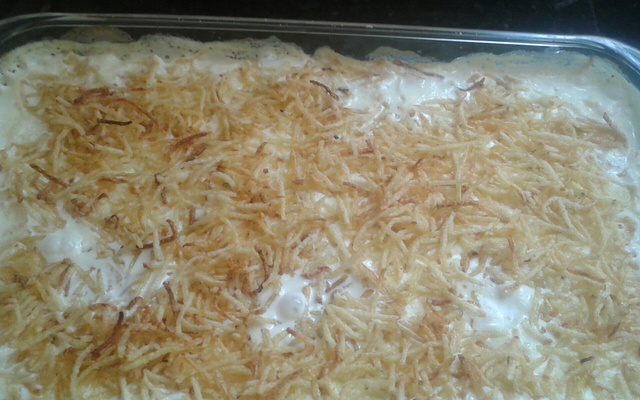 Fricassê saboroso de frango