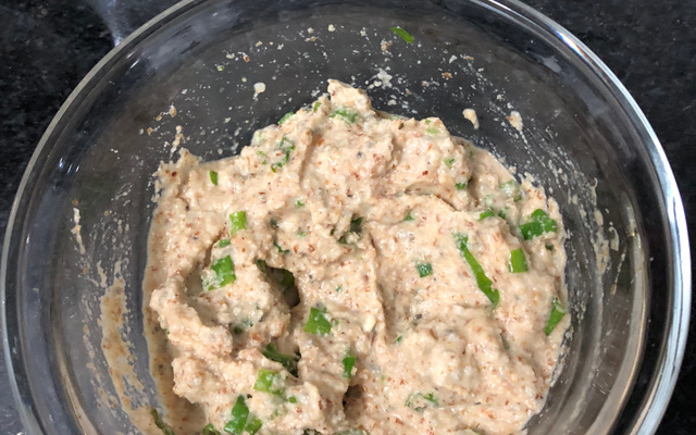 Hambúrguer vegano da Ana