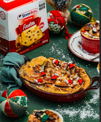 Pudim de panettone
