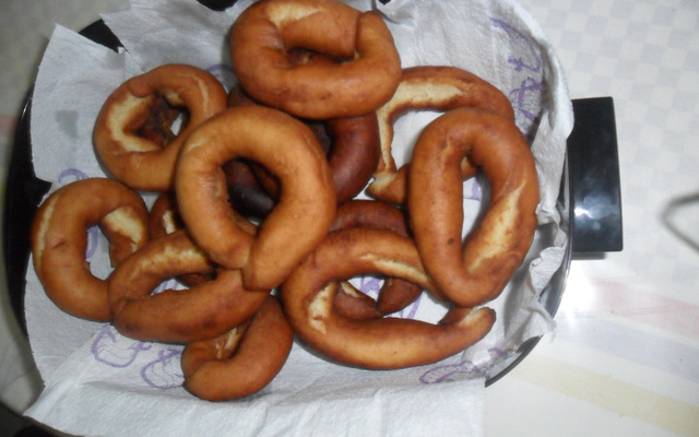 Biscoito frito de vinagre