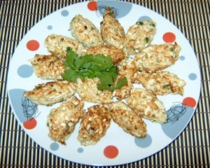 Bolinho crocante de repolho