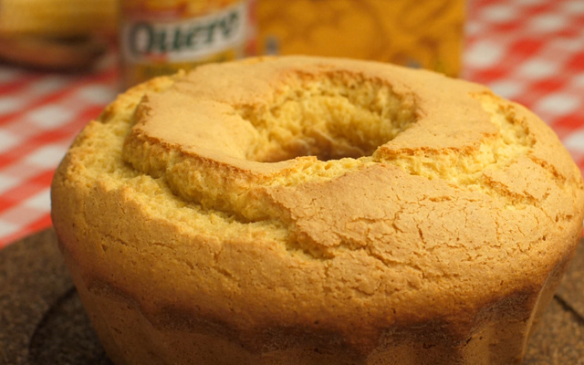 Bolo de milho fofinho