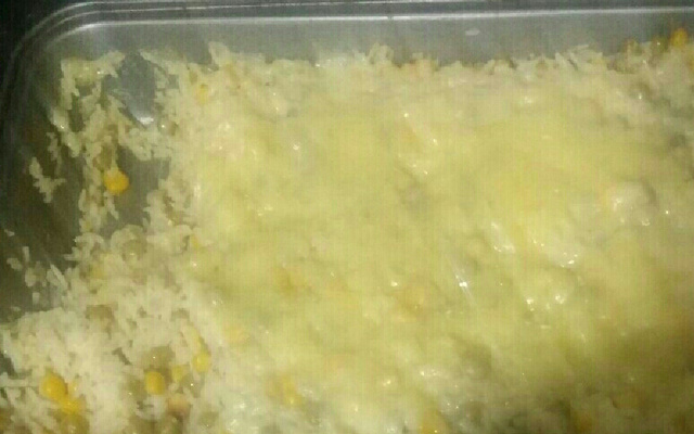 Arroz de forno cremoso