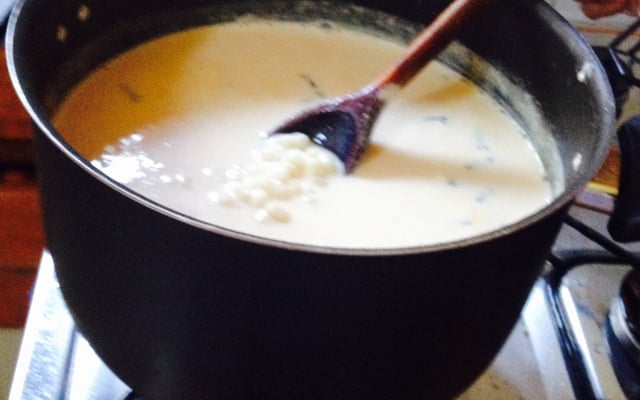 Canjica deliciosa com coco