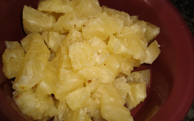 Doce de abacaxi cremoso