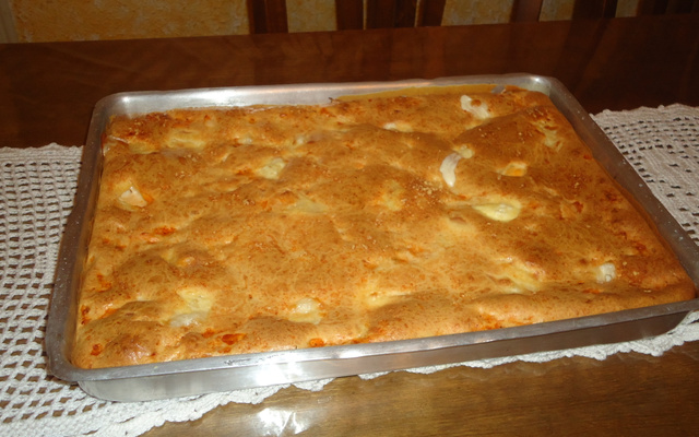 Torta de frango com requeijão cremoso