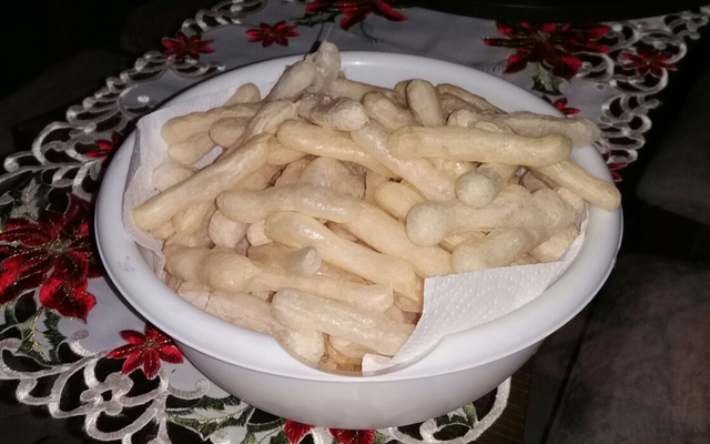 Biscoito de polvilho assado e crocante