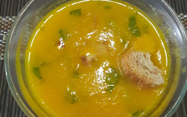 Caldo de cenoura