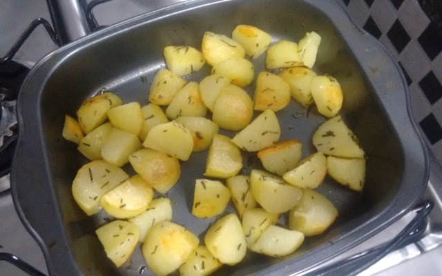 Batata gratinada fácil