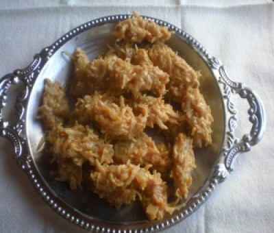 Cocada de leite condensado