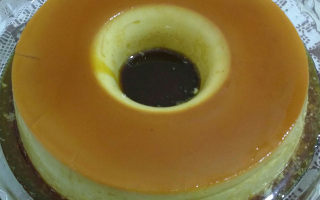 Pudim com creme de leite