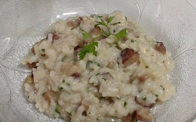 Risoto de pinhão