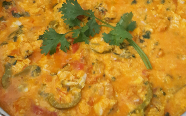 Moqueca de ovos Baiana