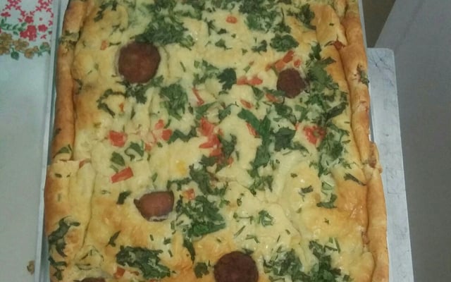 Torta de linguiça toscana