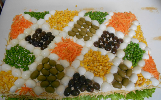 Torta salgada com 3 recheios