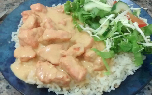 Estrogonofe de frango da Kalil