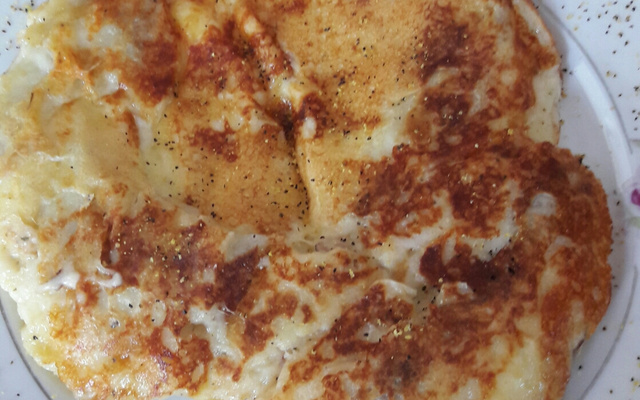 Pão de queijo de frigideira