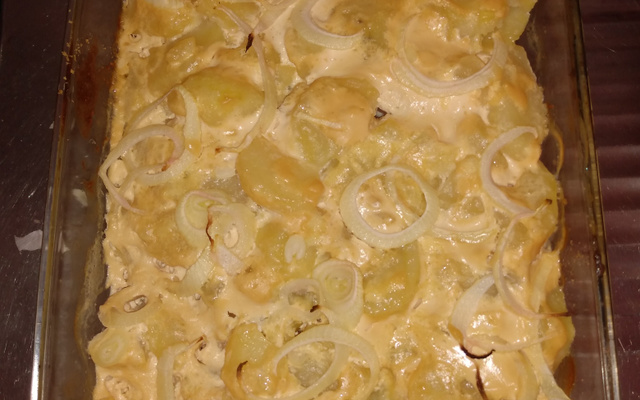 Batata gratinada