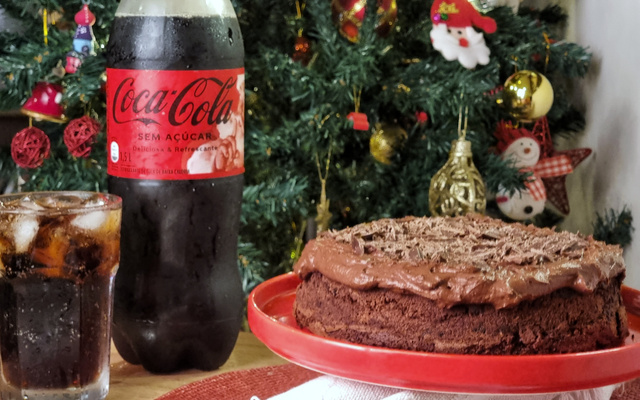 Bolo fudge de chocolate 