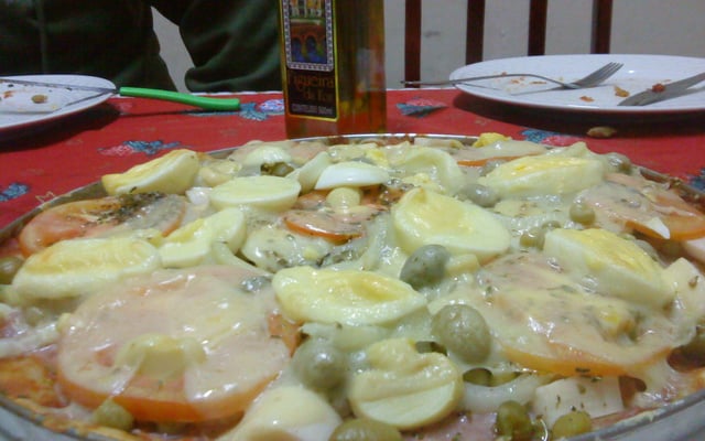 Massa caseira para pizza