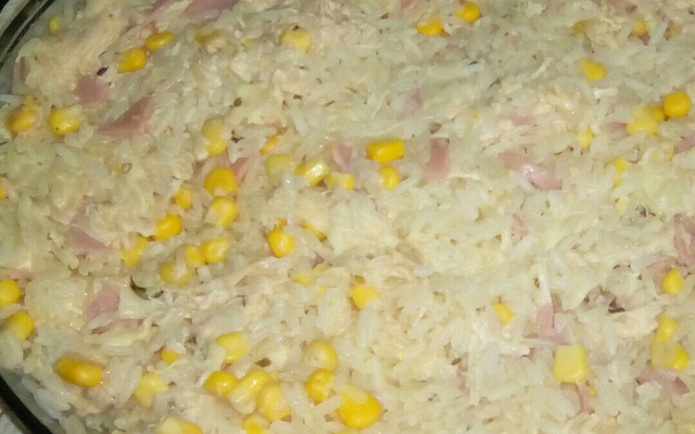 Risoto de frango