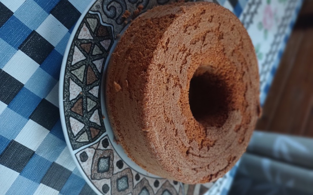 Bolo rápido de amendoim