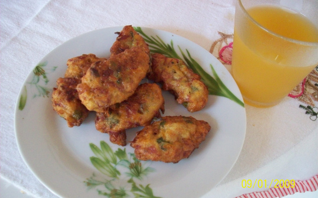 Bolinho de mortadela da Dê