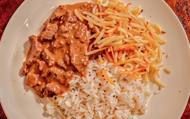 Estrogonofe de carne simples